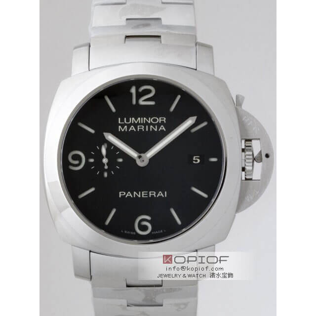 パネライ ルミノール スーパーコピー1950マリーナ 3DAYS PAM00328 44mm シースルーバック ブラック