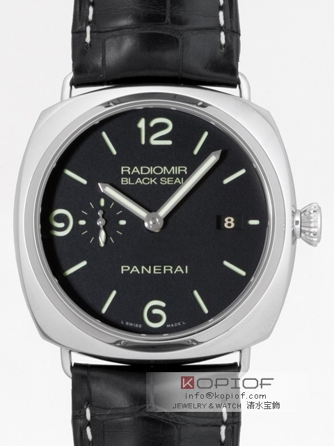 パネライ ラジオミール スーパーコピーブラックシール 3DAYS PAM00388 45mm ブラック