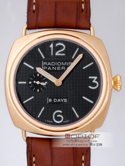 パネライ ラジオミール スーパーコピー8DAYS PAM00197 45mm ブラック