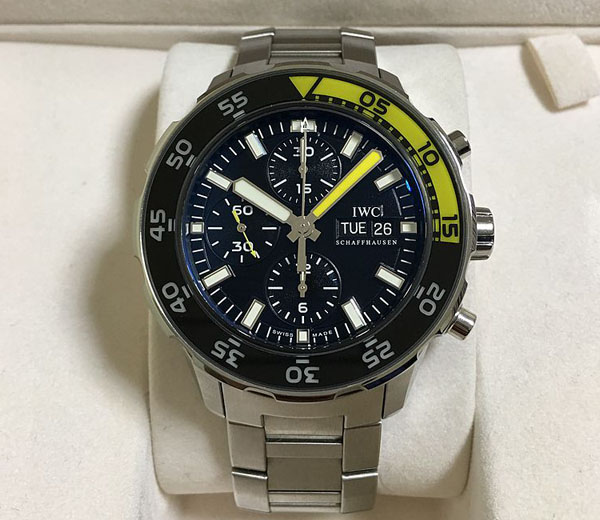 IWC アクアタイマー スーパーコピーIW376708 クロノグラフ ブラック