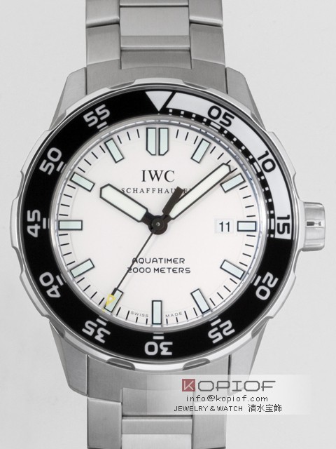 IWC アクアタイマー スーパーコピーIW356811 オートマッチック2000 ラバー ツヤ消ベゼル ホワイト