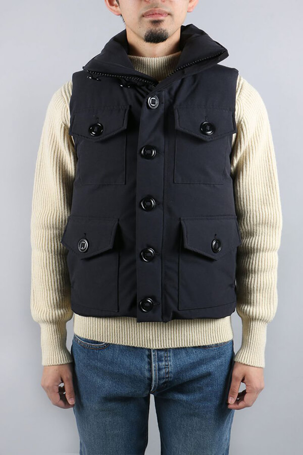 カナダグース コピー CANADA GOOSE メンズ MONTREAL VEST モントリオール NAVY 622040033