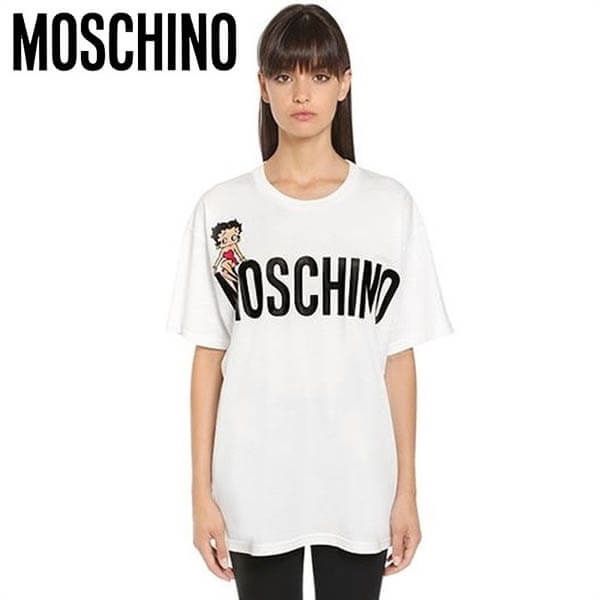 モスキーノ コピーMOSCHINO 2018 新作 Betty Boop ベティＴシャツ