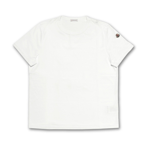 モンクレール MONCLER Tシャツ コピー レディース 8083400 8390X 001 半袖Tシャツ WHITE ホワイト