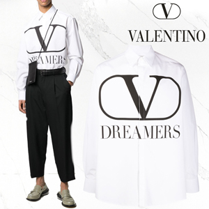 VALENTINO ヴァレンティノ コピー シャツ Vロゴドリーマーズ