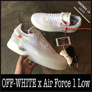 ナイキ オフ ホワイト スニーカー コピー ナイキコラボ Off-White x Air Force 1 Low