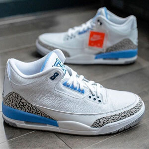 ジョーダン３ レトロ ナイキ Jordan 3 偽物Retro UNC 2020 CT8532-104