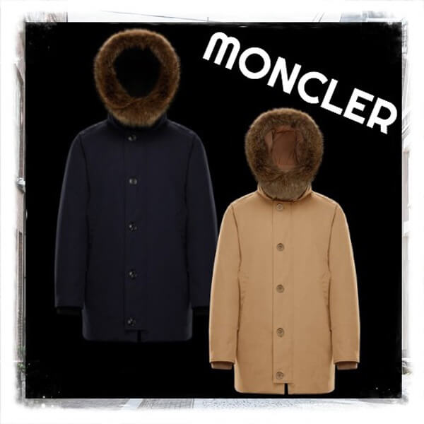 ◆MONCLER モンクレール 新作 ダウン◆20/21AW POLAコットン ラクーンファー☆ロングダウン 偽物 0911C519025784