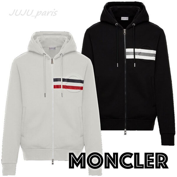 Moncler モンクレール パーカー 2021SS★エンボスロゴ入スウェットパーカーコピー★