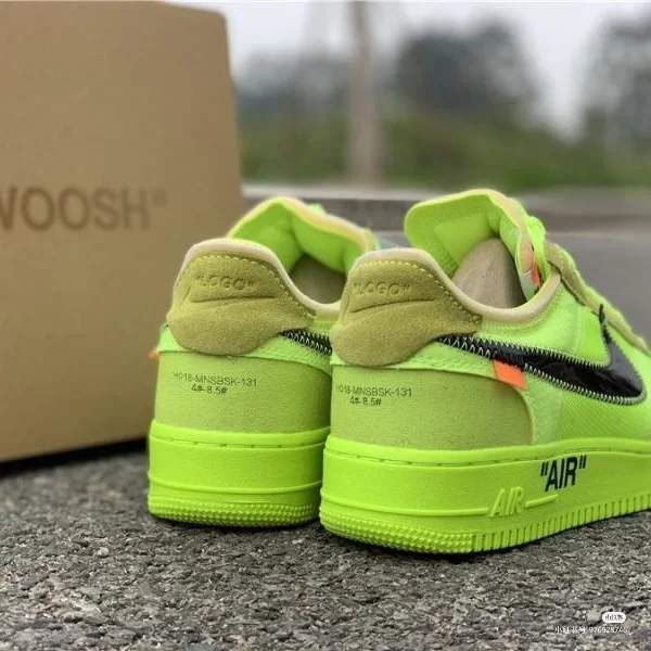 限定ナイキ × オフホワイト​偽物​ ♪Air Force 1 Low &quot;Volt&quot; The Ten