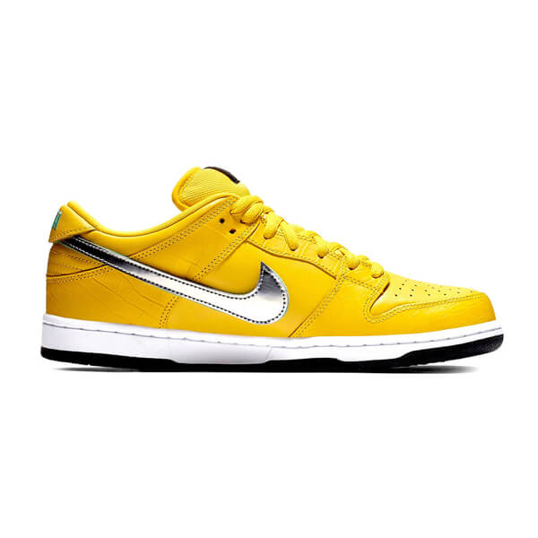 ナイキ スニーカー 偽物 SB Dunk Low Diamond Supply Co &quot;Canary Diamond&quot; Yellow