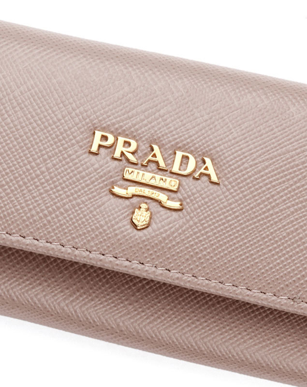 PRADA プラダキーケース コピー サフィアーノ 6連 キーケース 1PG222 ライトピンク