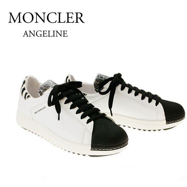 モンクレール シューズスーパーコピー スニーカー MONCLER ANGELINE 2021400 01924 998 WHITE/BLACK