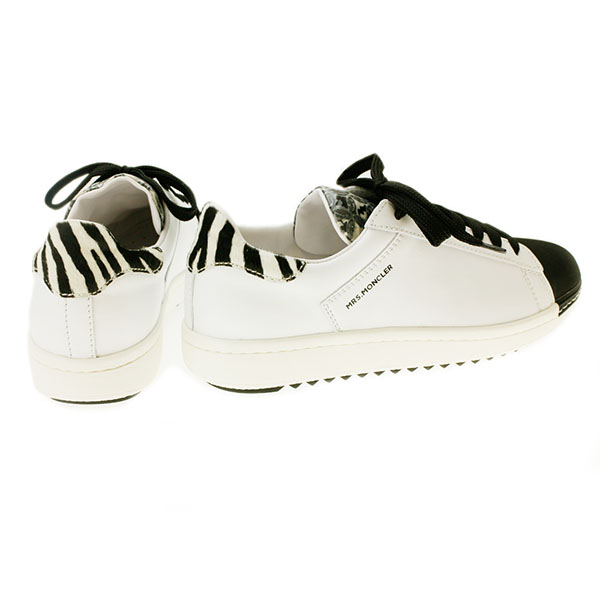 モンクレール シューズスーパーコピー スニーカー MONCLER ANGELINE 2021400 01924 998 WHITE/BLACK