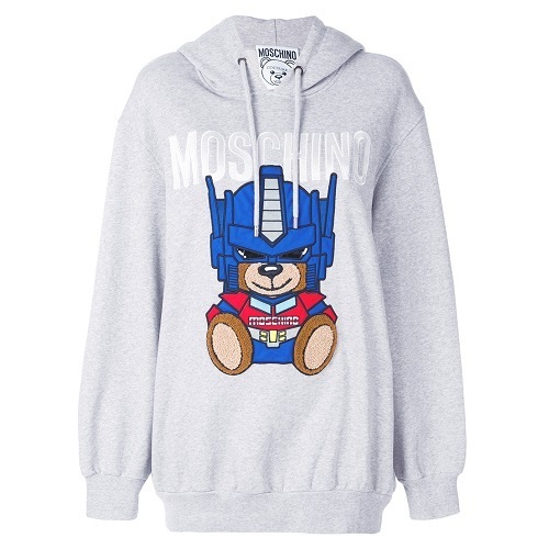 モスキーノ コピーMOSCHINO 2018 Transformer ベアー スウェットシャツ