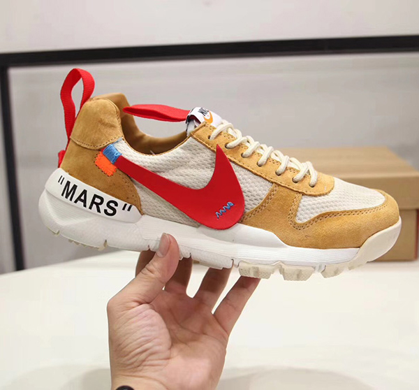 オフホワイト コピー OFF-WHITE ナイキ MARS YARD 2.0メンズファッション通販 シューズ 黄色