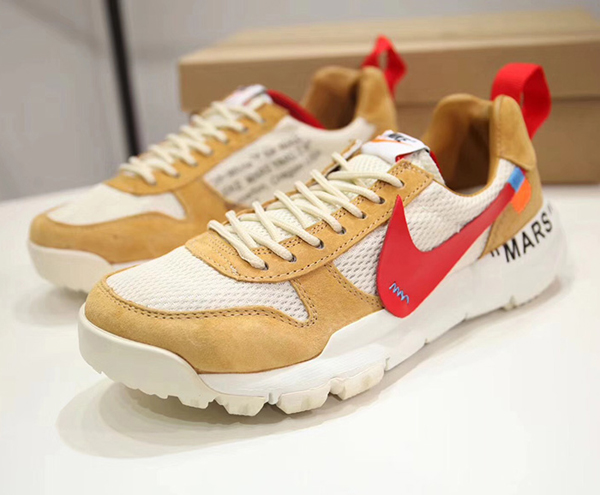 オフホワイト コピー OFF-WHITE ナイキ MARS YARD 2.0メンズファッション通販 シューズ 黄色