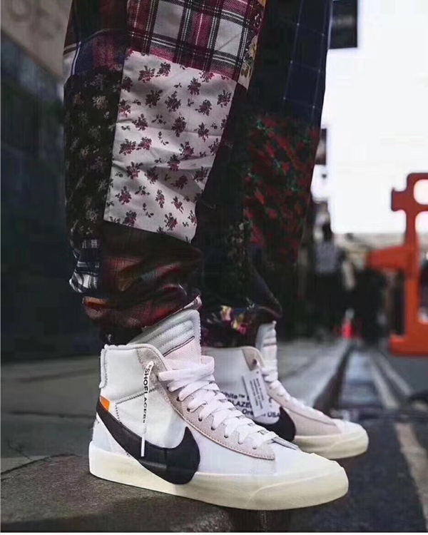 オフホワイト コピー OFF-WHITEOFF-WHITE ナイキ Blazer Mid AIR MAX ブーツメンズスーパーブランド