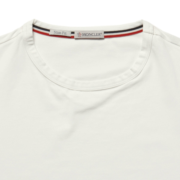 モンクレール MONCLER Tシャツ コピー メンズ 8019900 87296 004 半袖Tシャツ WHITE ホワイト