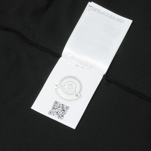 モンクレール MONCLER Tシャツ コピー レディース 8059200 8391N 999 半袖Tシャツ BLACK ブラック